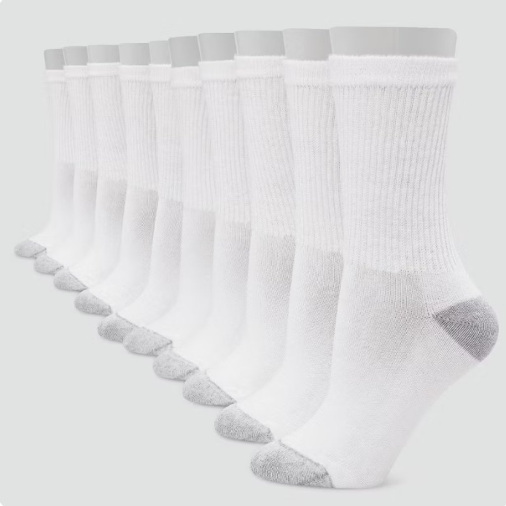 Pack Of 5 Brand New Hanes Socks